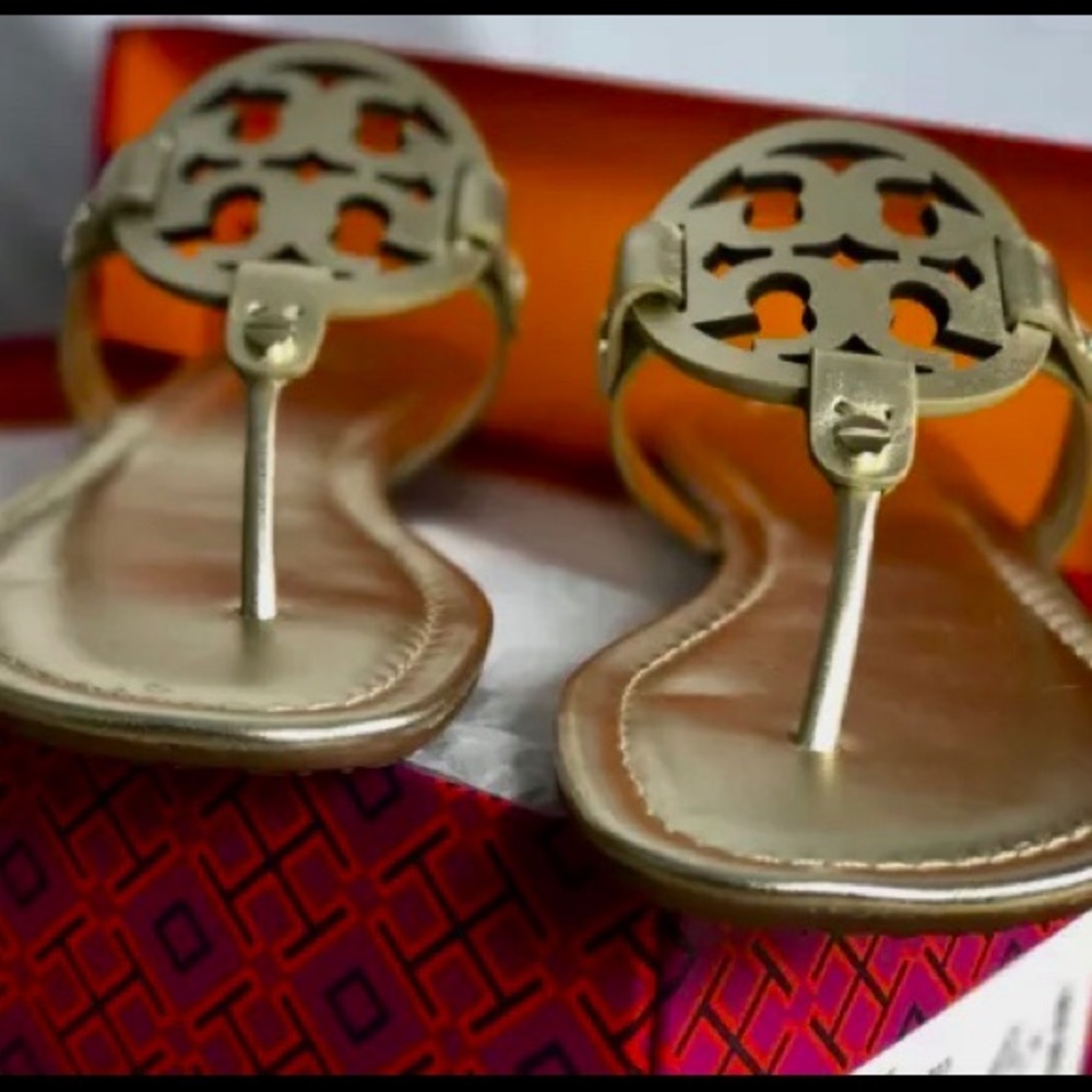 NEW Tory Burch Miller Sandals - Picture 3 of 8